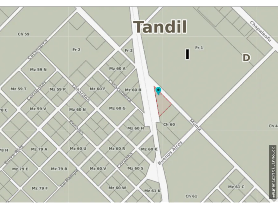 Buenos Aires y Muñiz, Tandil